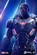 Avengers - Infinity War - War Machine Poster