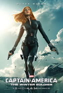 Captain America - The Winter Solider Black Widow Charakterposter