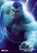 Avengers - Infinity War - Deutsches Hulk Poster