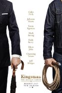 Kingsman - The Golden Cricle deutsches Teaserposter