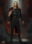 Thor Ragnarok Konzeptzeichnung 35