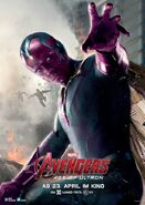 Charakterposter Vision Avengers - Age of Ultron