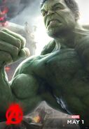 Charakterposter Hulk Avengers - Age of Ultron