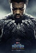 Black Panther Charakterposter Black Panther