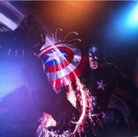The First Avenger - Civil War Promobild Black Panther vs. Cap