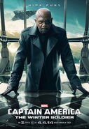 Captain America - The Winter Solider Nick Fury Charakterposter
