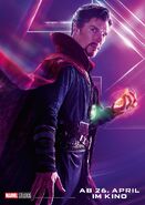 Avengers - Infinity War - Deutsches Doctor Strange Poster