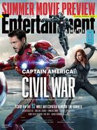 The First Avenger - Civil War Entertainment Weekly Banner 3