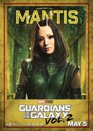 Guardians of the Galaxy Vol.2 Charakterposter Mantis