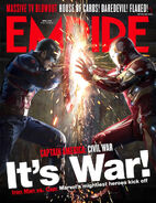 The First Avenger Civil War - Empire Cover