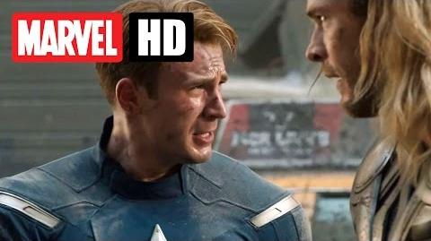 Marvel's THE AVENGERS - Filmclip - Thor und Captain America kämpfen