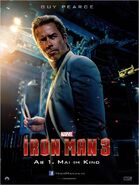 Iron Man 3 deutsches Charakterposter Aldrich Killian