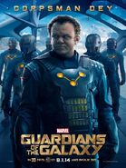 Guardians of the Galaxy Corpsman Dey Poster