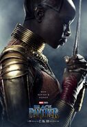 Black Panther Charakterposter Ayo