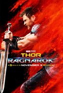 Thor Ragnrok Charakterposter Thor