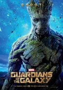 Guardians of the Galaxy Groot movie poster
