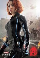 Charakterposter Black Widow