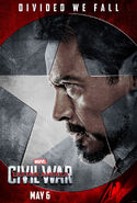 The First Avenger- Civil War Iron Man Charakterposter