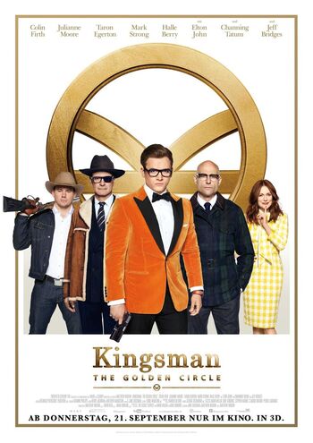 Kingsman - The Golden Circle deutsches Kinoposter