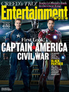 The First Avenger - Civil War Entertainment Weekly Cover