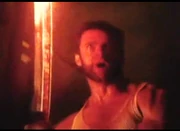 Logan mit einem der 2 Schwerter des Silver Samurai