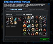 Strike Team Create