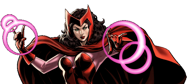 Scarlet Witch Icon Iron On Patch