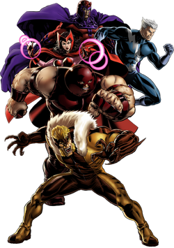 Brotherhood of mutants Portrait Art