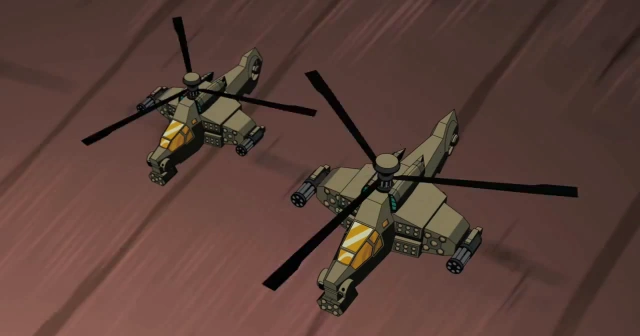 hulkbuster helicopter