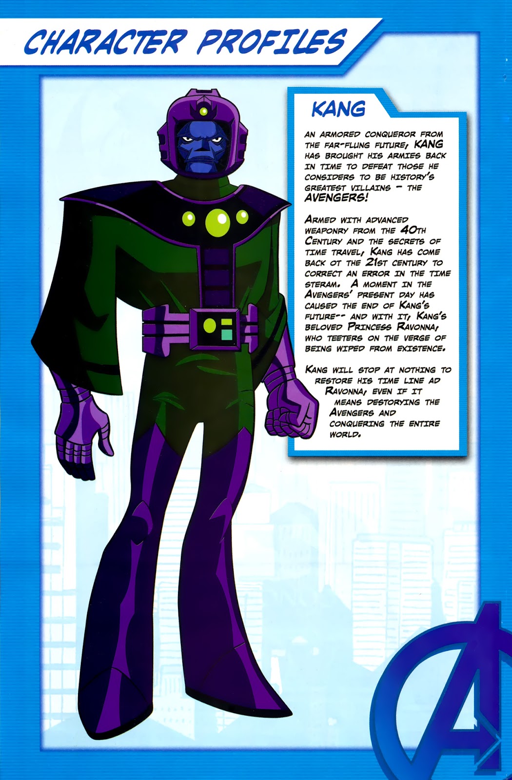 Kang the Conqueror  The Avengers: Earth's Mightiest Heroes Wiki