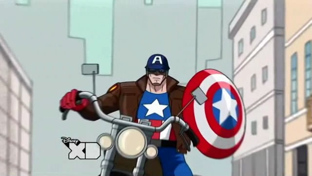 captain america bike in avengers