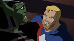 Cap vs Skrull