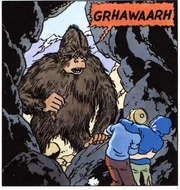 Tintin Yeti