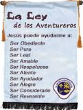 Voto, ley y lema de los aventureros | Aventureros adventistas Wiki | Fandom