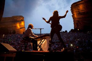 Avett Brothers at Red Rocks July 2012