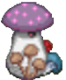 Enemy-magic mushroom