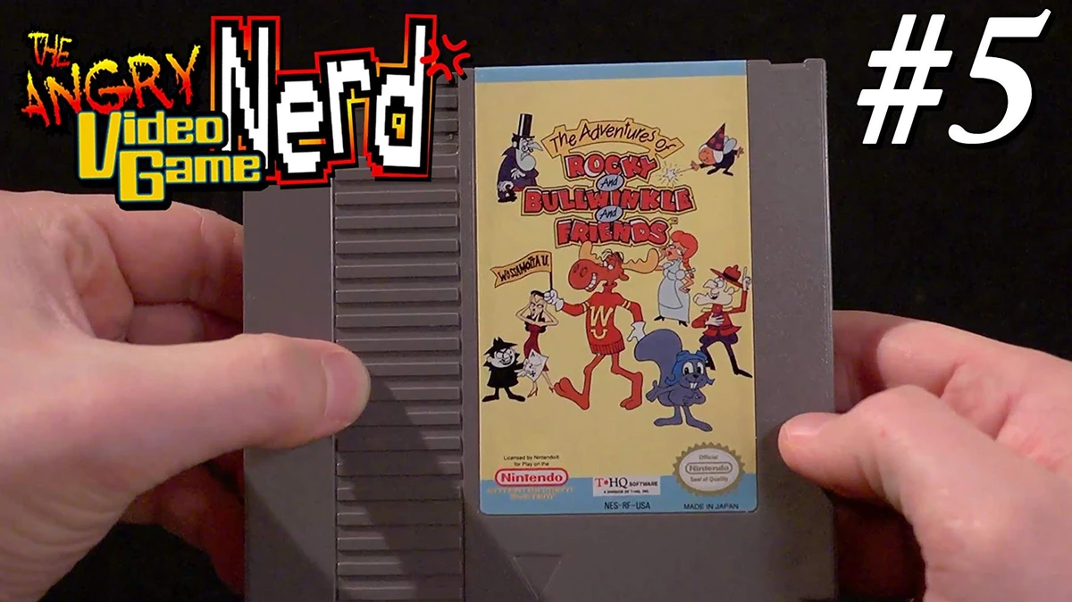 Transcript of AVGN Episode Rocky and Bullwinkle Angry Video Game Nerd