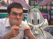 The Nerd with Bugs Bunny.