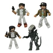 Minimates Nostromo Crew set with figure of Lambert.