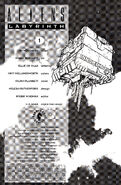 The Innominata as it appears on the inside cover of Aliens: Labyrinth issues 1-4.