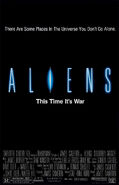 Theatrical poster for Aliens.