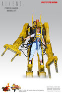 Hot Toys figure of Ripley and a Power Loader.