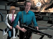 Bishop escorting Iris.