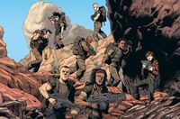 Brand, Zula and Amanda explore the planet.