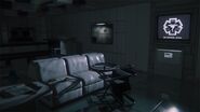 Promotional image of the starting safe room in "Reoperation".