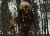 The Feral Predator uncloaking.