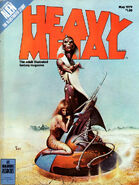 Cover to Heavy Metal, Vol. III #1, containing the first preview segment of the graphic novel