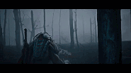 The Feral Predator deploying his Wrist Shield.