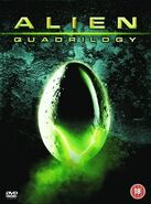 UK Alien Quadrilogy box set cover.