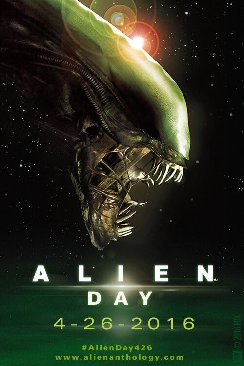 Alien Collectible Ticket for Regal RPX Alien Day .04.26.17 